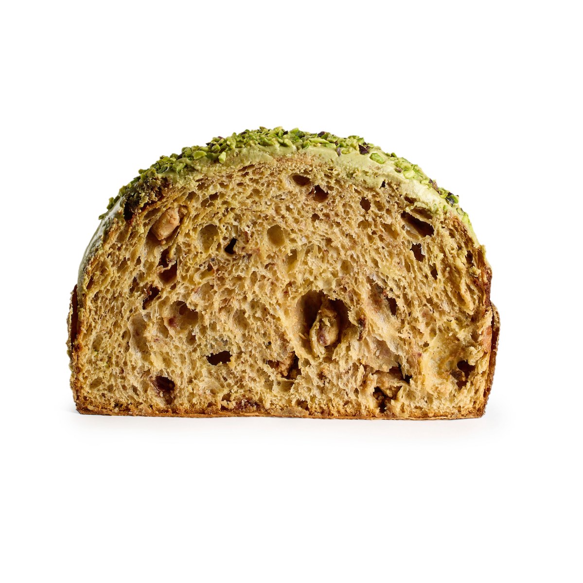 Panettone Pistacchio e Lamponi